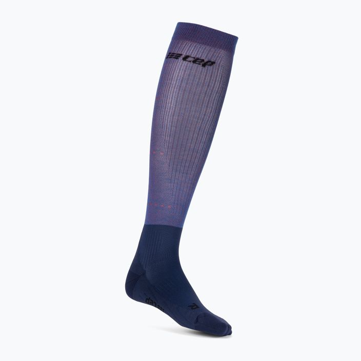Dámské kompresní ponožky   CEP Infrared Recovery blue 2