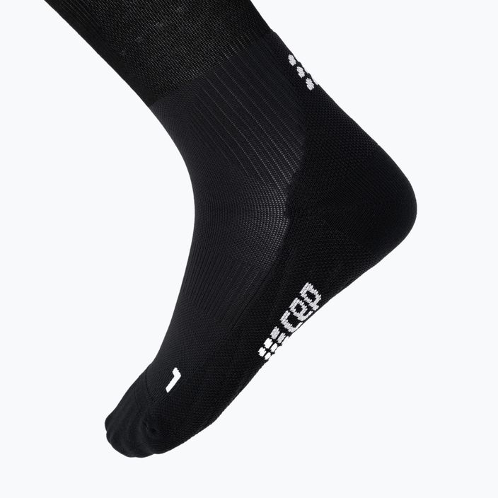 Dámské kompresní ponožky   CEP Infrared Recovery black/black 6