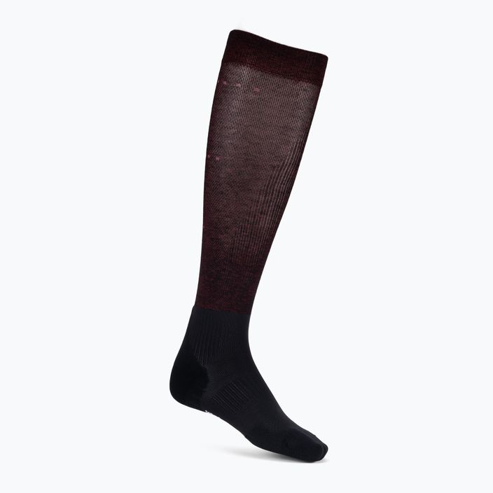 Dámské kompresní ponožky   CEP Infrared Recovery black/red 5