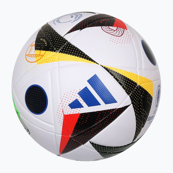 Fotbalový míč adidas Fussballliebe 2024 League Box white/black/glow blue velikost 4 2
