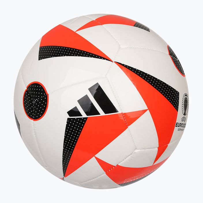 Fotbalový míč  adidas Fussballiebe Club white/solar red/black velikost 5 2