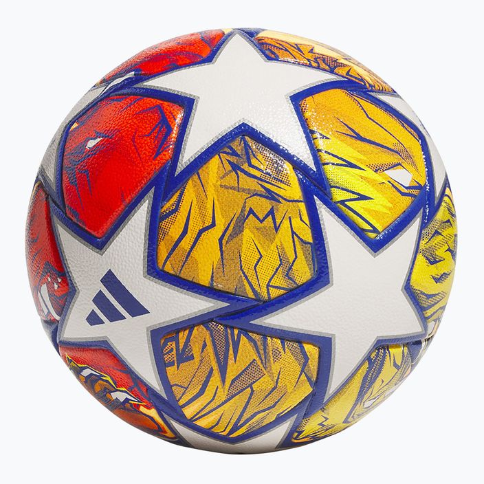 Fotbalový míč Adidas UCL Competition 23/24 white/glow blue/flash orange  velikost 5 2