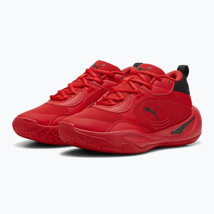 Dětské basketbalové boty PUMA Playmaker Pro JR for all time red/puma black