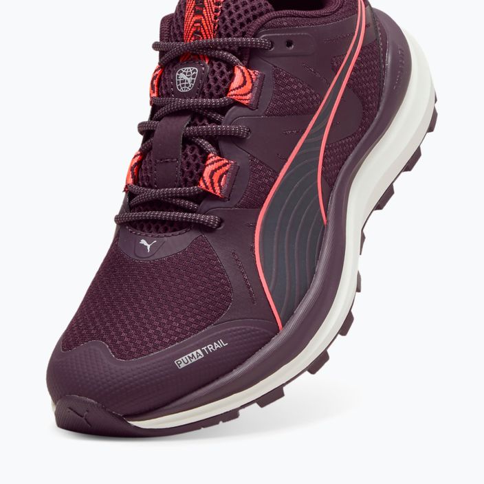 Běžecké boty PUMA Reflect Lite Trail midnight plum 5