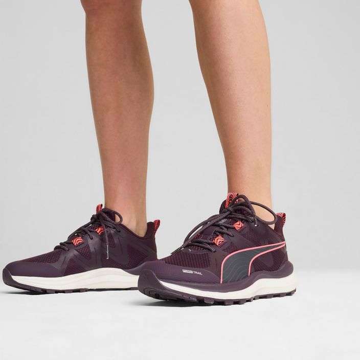 Běžecké boty PUMA Reflect Lite Trail midnight plum 7