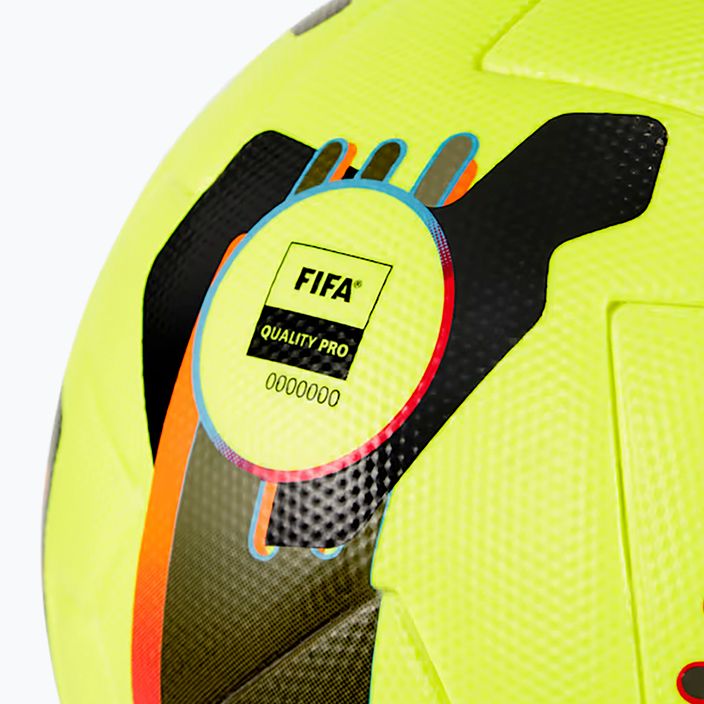 Fotbalový míč  PUMA Orbita 2 TB FIFA Quality Pro lemon tonic/multicolor velikost  5 2