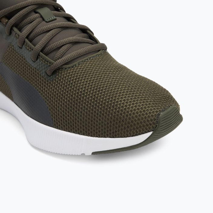 Běžecké boty PUMA Flyer Runner dark olive/puma black/sunset stream 7