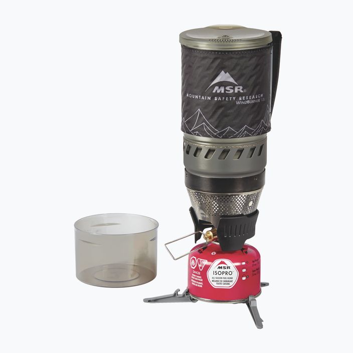 Cestovní vařič  + garnek MSR WindBurner Personal Stove System black 3