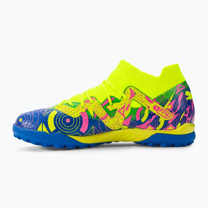 Dětské kopačky PUMA Future Match Energy TT + Mid Jr ultra blue/yellow alert/luminous pink 10