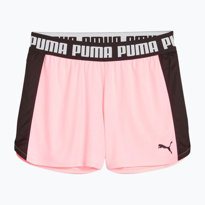 Dámské tréninkové šortky PUMA Train All Day Knit 3" coral ice/puma black