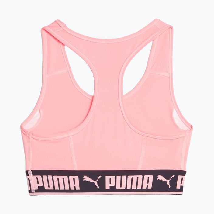 Fitness podprsenka PUMA Mid Impact Puma Strong PM coral ice 5