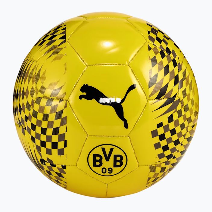 Fotbalový míč PUMA Borussia Dortmund FtblCore cyber yellow/puma black velikost 5 2