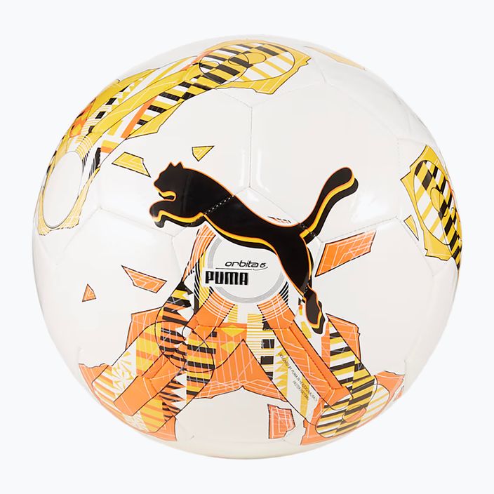 PUMA Orbit 6 FanwearCapsule MS fotbal puma white/rickle orange/puma black vel. 5 4