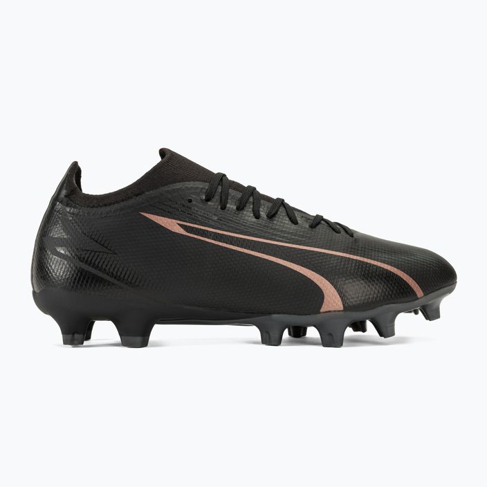 PUMA Ultra Match FG/AG kopačky puma black/copper rose 2