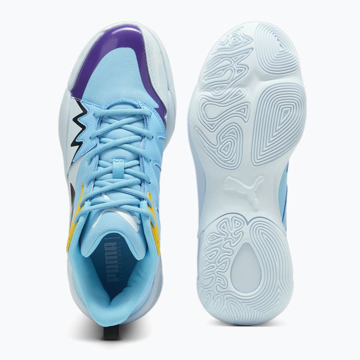 Pánské basketbalové boty PUMA Genetics luminous blue/icy blue 11