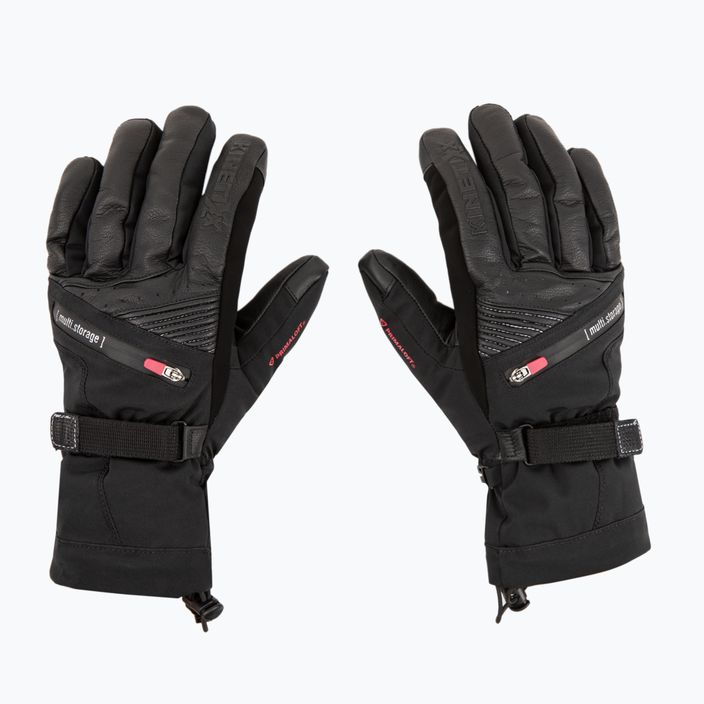 Pánské lyžařské rukavice KinetiXx Bob Ski Alpin černé 7020-230-01 3