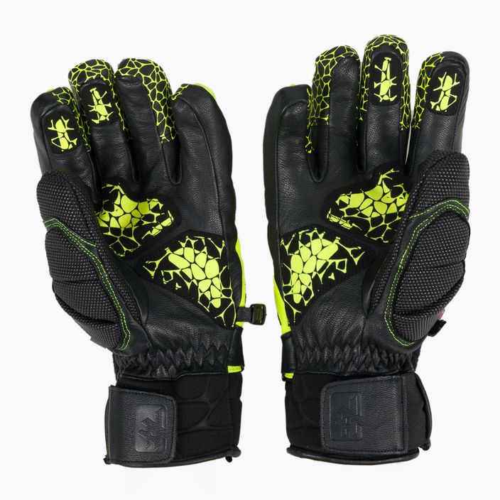 Lyžařské rukavice KinetiXx Tarik Race WC černo-žluté 7021-260-01 2