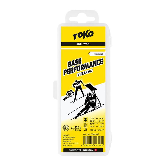 TOKO Base Performance Yellow 120g mazivo na lyže 5502035 2