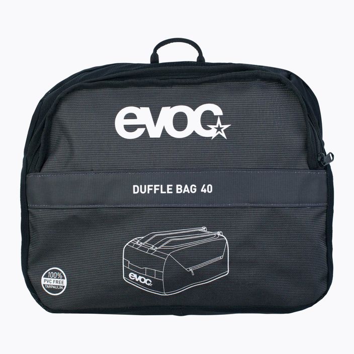 Voděodolná taška EVOC Duffle 40 tmavě šedá 401221123 8