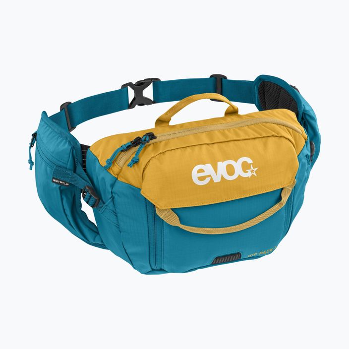 Cyklistická aktovka EVOC Hip Pack 3 l modro-žlutá 102507616 6