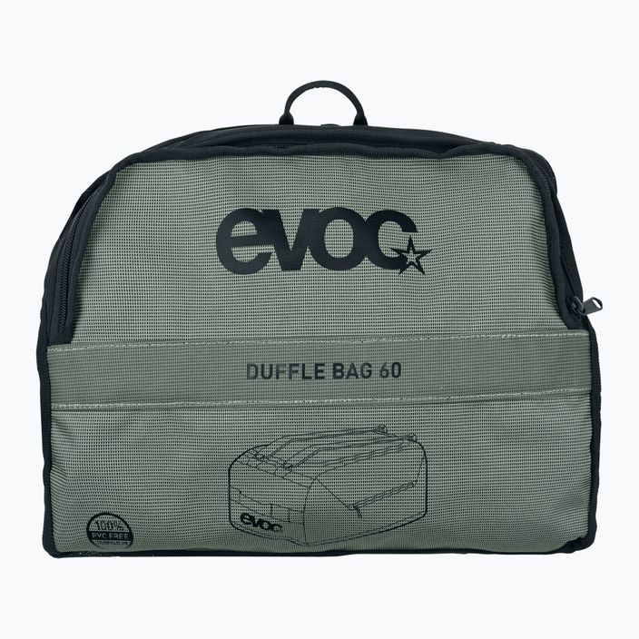 Voděodolná taška EVOC Duffle 60 l dark olive/black 7
