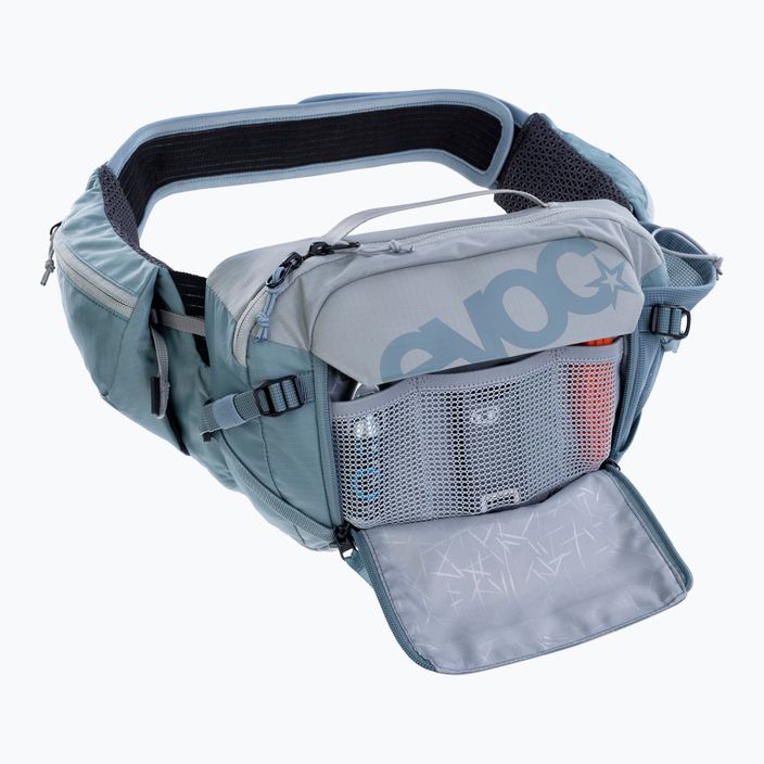 Cyklistická ledvinka EVOC Hip Pack Pro 3 l s hydrovakem 1.5 l stone/steel 9