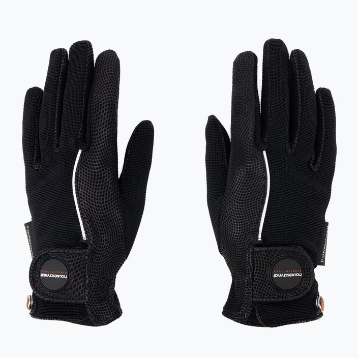 HaukeSchmidt Forever jezdecké rukavice černé 0111-400-03 3
