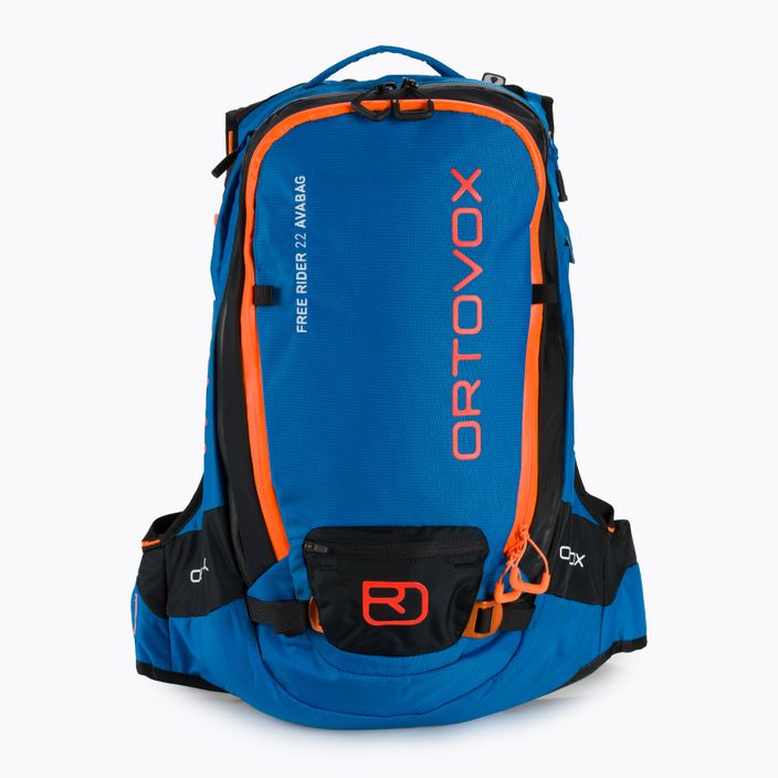 Lavinový batoh Ortovox Free Rider Avabag 22 l modrý 4673800003
