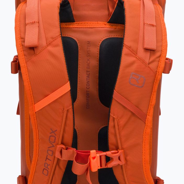 Turistický batoh Ortovox Traverse Dry 30 l oranžový 4730000003 5