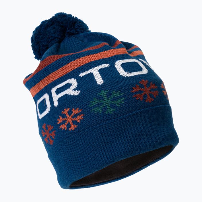 Ortovox Nordic Knit zimní čepice modrá 68022