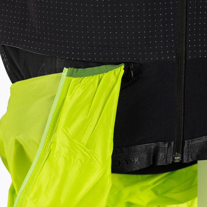 Pánská vesta BLACKYAK Tulim Convertible Lime Punch Vest Black 1900014GS 11