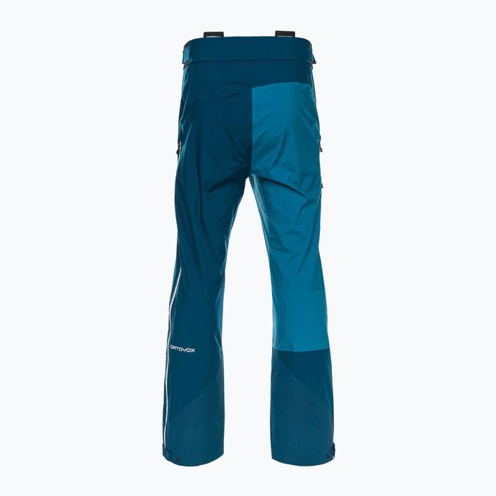 Pánské kalhoty Ortovox 3L Ortler skitouring modré 7071800011 2
