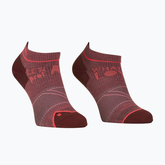 Dámské trekové ponožky ORTOVOX Alpine Light Low červená 5479000005 5