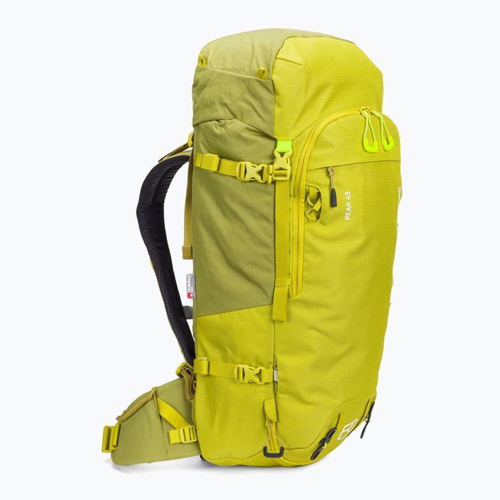 ORTOVOX Peak 45 turistický batoh žlutý 4626700003 3