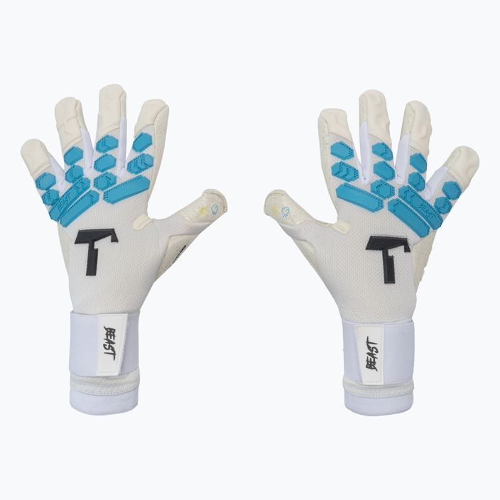 T1TAN Ice Beast 2.0 brankářské rukavice bílo-modré 201905