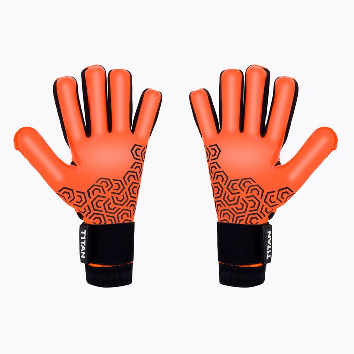 T1TAN Shocking Beast 2.0 brankářské rukavice oranžové 202104 2