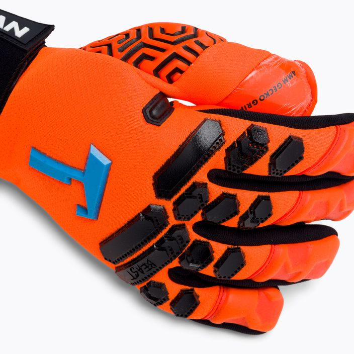 T1TAN Shocking Beast 2.0 brankářské rukavice oranžové 202104 3