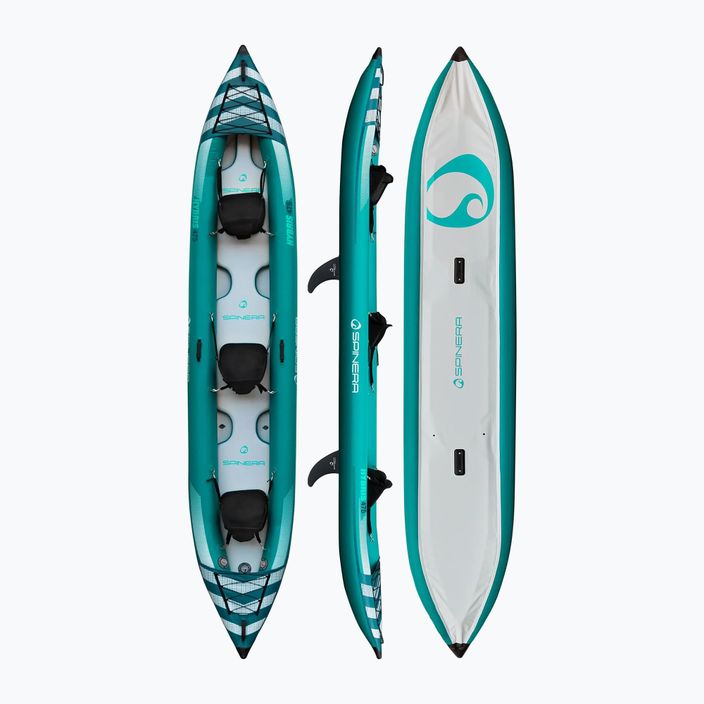 Nafukovací kajak pro 3 osoby  SPINERA Hybris 475 teal/white/grey 2