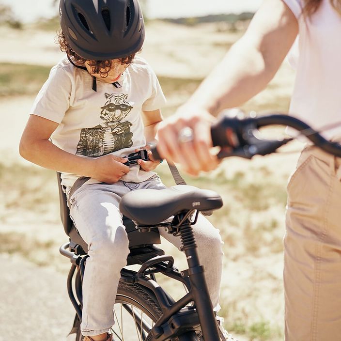 Urban Iki Junior sedlo na kolo se zámkem na klíč černá/černá 8