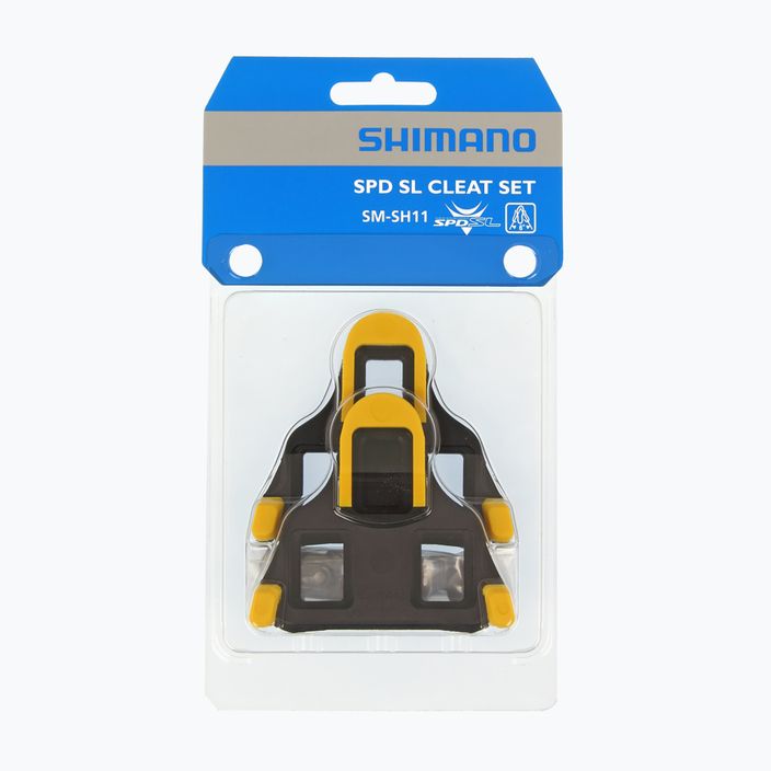 Shimano SMSH11 SPD-SL bloky pedálů žluté Y42U98010 4