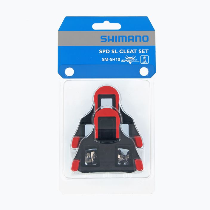 Shimano SMSH10 SPD-SL bloky pedálů červené Y42U98020 4