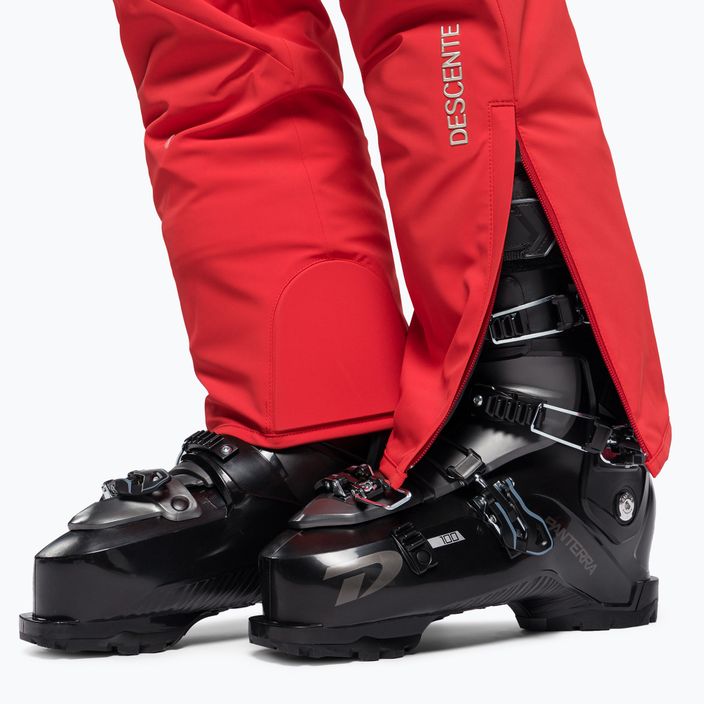 Pánské lyžařské kalhoty Descente Swiss červené DWMUGD40 10