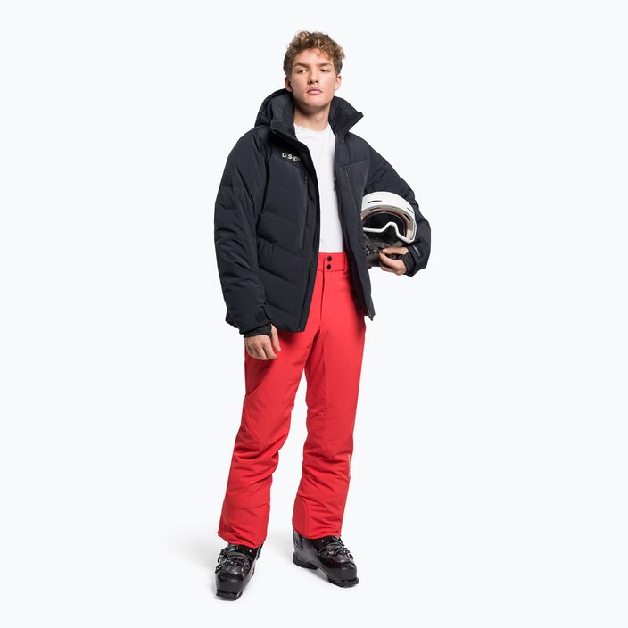 Pánské lyžařské kalhoty Descente Swiss červené DWMUGD40 2