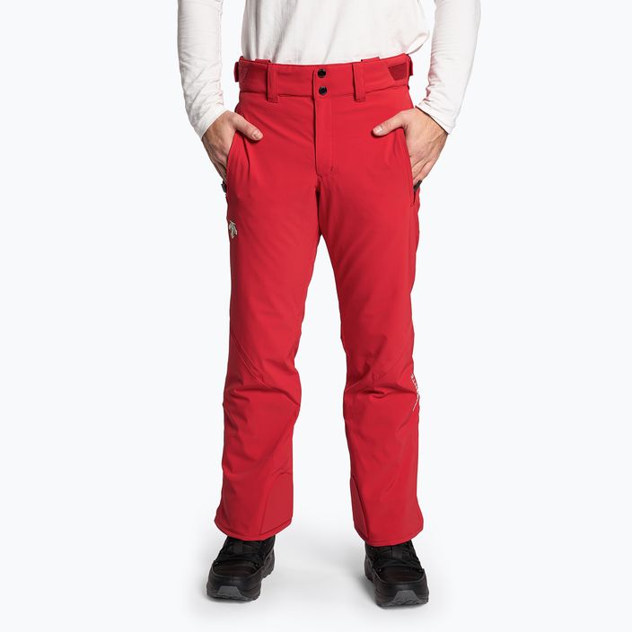 Pánské lyžařské kalhoty Descente Swiss electric red 3