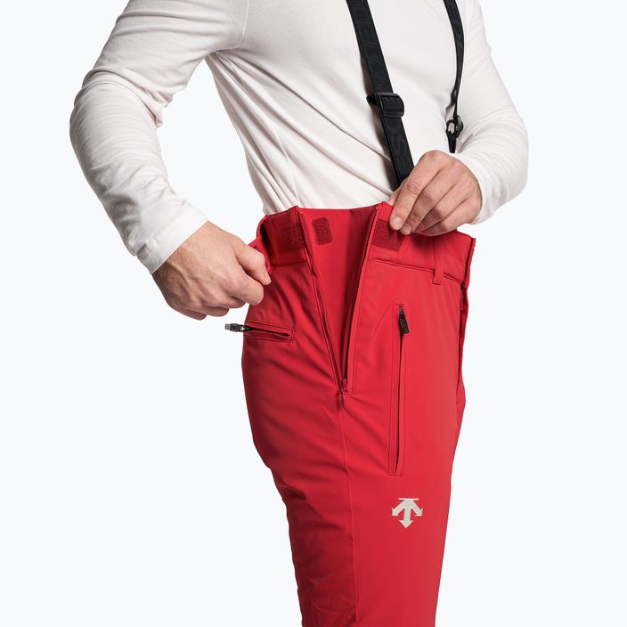 Pánské lyžařské kalhoty Descente Swiss electric red 4