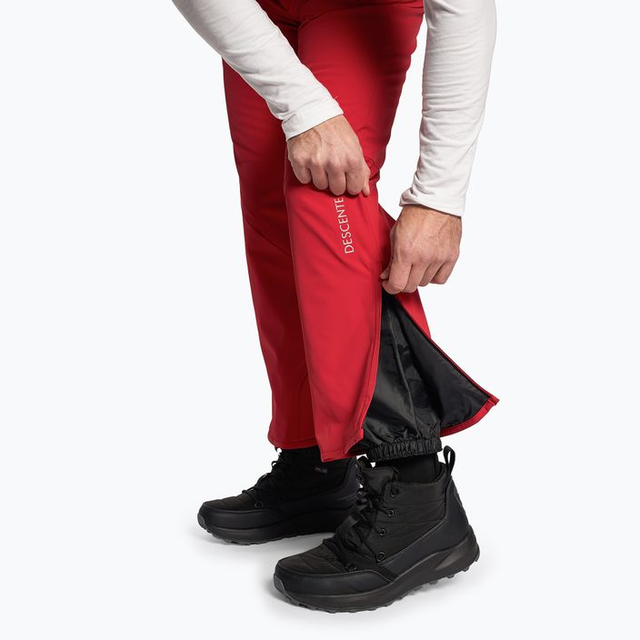 Pánské lyžařské kalhoty Descente Swiss electric red 5