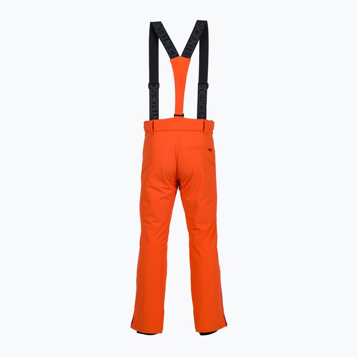 Pánské lyžařské kalhoty Descente Swiss mandarin orange 6