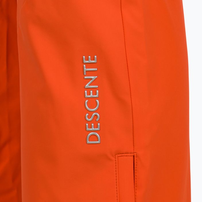 Pánské lyžařské kalhoty Descente Swiss mandarin orange 7