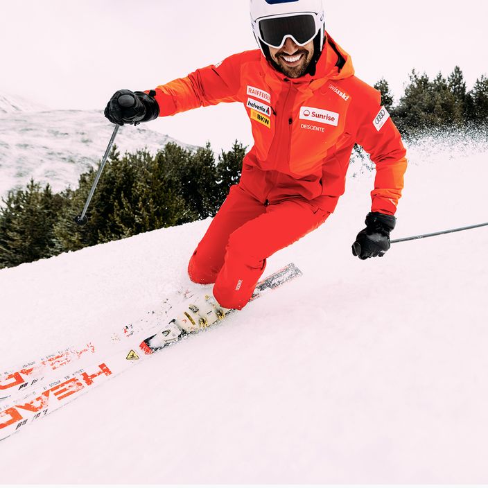 Pánské lyžařské kalhoty Descente Swiss mandarin orange 14