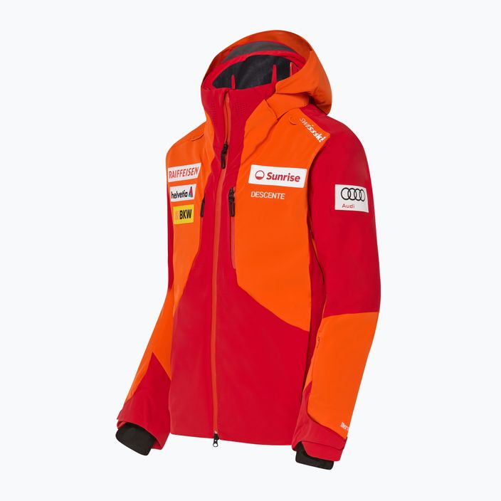 Pánská lyžařská bunda Descente Swiss mandarin orange 7